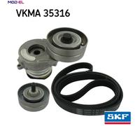VRIBBED BELT SET VKMA 35316 FOR VAUXHALL ASTRAVAN/Mk/IV OPEL 4cyl ASTRA Mk IV