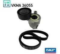 Multi-ribbed V-belt kit VKMA 36055 SKF for RENAULT NISSAN DACIA