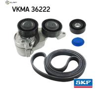 Multi-ribbed V-belt kit VKMA 36222 SKF for VOLVO XC90 I S80 I V70 Mk II S60 I
