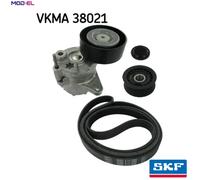 Multi-ribbed V-belt kit VKMA 38021 SKF for MERCEDES-BENZ E-CLASS S-CLASS CLK