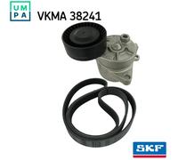 VRIBBED BELT SET VKMA 38241 FOR BMW 5/E39/E34 7/E38 Z3/E36/Roadster M52B20 2.0L