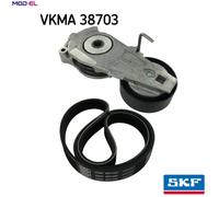 VRIBBED BELT SET VKMA 38703 FOR MINI W10 B14 A 1.4L W10 B16 A 1.6L 4cyl