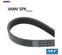 SKF Multi-V Drive Belt for Vauxhall Corsa Twinport 1.2 October 2004-April 2007