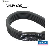 VRIBBED BELT VKMV 6DK1195 FOR SKODA OCTAVIA/Combi VW NEW/BEETLE/Convertible 2.0L
