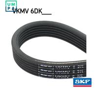 VRIBBED BELT VKMV 6DK1853 FOR VOLVO B5254S/5244S/5254FS 2.4L 5cyl V70 I