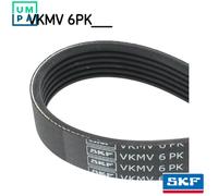 Multi-ribbed V-belt VKMV 6PK1217 SKF for PEUGEOT OPEL FORD CHEVROLET FIAT VOLVO