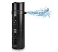 Vrietina 18W Aquarium Filter Pump for 150-380L Fish Tank, 8W UVC Clarifier Aquarium, 1200L/h Crystal Clear Algae Killer Water Pump Air Supply Flow Pump for Freshwater and Saltwater Aquariums