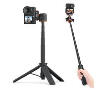 VRIG 21.3" Mini Camera Tripod for DJI OSMO Action 6/Nano,360° Extendable Selfie Stick Holder with Magnetic Quick Release Mount Adapter for DJI OSMO Action 6,OSMO Nano