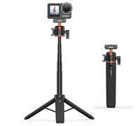 VRIG 21" Osmo Action Mini Extension Rod with 360° Rotating Ball Head & Cold Shoe, Compact Tripod Compatible with Osmo Action 5 Pro, Osmo Action 4, Osmo Action 3, Osmo 360