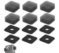 VRIG 6 Set Microphone Wind Muff for Insta360 X6/ X5/ X4/ X3 | Anti-Noise Windbreak Sponge Cushion Effectively Reduces Noise and Improves Sound Quality
