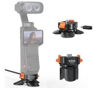 VRIG Magnetic Quick Release Mini Tripod for Insta360 Luna Ultra Series | Multifunctional USB-C port, supports fast charging/data transfer, metal material, tripod legs with magnet, TP-42
