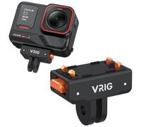 VRIG Magnetic Quick Release Mount for Insta 360 ACE/ACE PRO/PRO 2 / X5, Quick & Convenient, 2-Prong Camera Mount for Tripod, Neck Mounts, for POV/VLOG