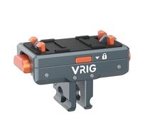 VRIG Magnetic Quick Release Mount for Insta 360 X5/ X4 Air/Ace Pro 2, Push Lock Mechanism, Metal Standard Mount with 1/4" Screw Hole & Foldable 2-Prong Interface