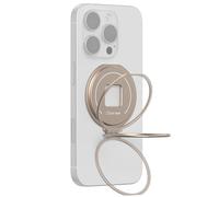 VRIG Phone Ring Holder with Self-Adhesive Adhesive, Ultra-Thin Adjustable Metal Phone Grip & Magnet Ring for iPhone, Android Smartphone, Cell Phone Case, MG-30