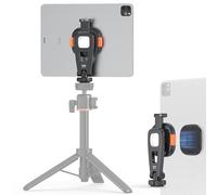 VRIG Tripod Mount Adapter for iPad, Magnetic Quick-Release Adapter Compatible with Smartphones and Tablets, 1/4" Thread & Cold Shoe Interface for Tripods, Cameras, Monopods, Handles, MG-03L
