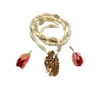 Vrinda Articles Original Tulsi Radha Krishna Pendant, Necklace for Men, Women, Boys and Girls.