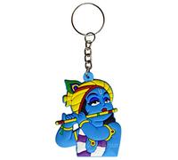 VRINDAVANBAZAAR.COM Cute Little Krishna Keychain for Car,Bike, Etc