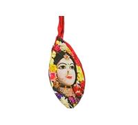 Vrindavanstore.in Radha Krishna Printed Jaap Mala Bag - Multicolor with Shri Radhe Photo & Hare Krishna Chanting Design, Ideal for Prayer Beads & Spiritual Practice, Multicolour, M