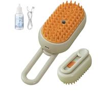 Vriusi Cat Brush with Steam,Cat Steam Brush | Grooming Brushes Cleaning Brush Massage Steam Brush for Pets - Multifunctional Pet Tool