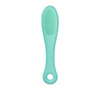 Vriusi Cat Chin Brush, Cat Chin Brush, Silicone Chin Cleaner for Cats, Finger Brush Silicone Pet Toothbrush, Soft Silicone Grooming Chin Scrubber, Non-slip and Multifunctional Cleaning Brush for Pets
