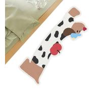 Vriusi Dachshund Door Mat, Washable Dog Rug, Adorable Dachshund Fuzzy Rugs, Irregular Shaped Rug, Front Door Mat for Home, Living Room Carpet, Decorative Dachshund Area Rug for Dog Lovers