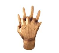 Vriusi Holding Hands Sculpture, Aesthetic Hands Statues Decorations, Gold Hands Sculpture, Stylish Abstract Hand Figurines, Resin Clasped Hands Statue for Home, Desk Decoration