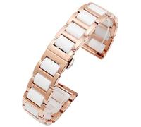 VRKRTVBLB Quick Release Cerami Stainless Steel Watch Band 14-22mm Universal for Men Women(5,18mm)