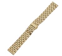 VRKRTVBLB Solid Stainless Steel Watch Band 12-24mm Width Wristband Straps Replacement for Men Women(3,23mm)