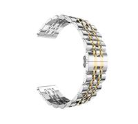 VRKRTVBLB Stainless Steel Metal Watch Band Quick Release 20mm 22mm for Mens Womens(6,22mm)