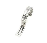 VRKRTVBLB Stainless Steel Watch Band 12-24mm Metal Folding Buckle Strap Men Women Universal Bracelet Accessories(Silver,16mm)