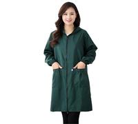 VRKRTVBLB Waterproof Smock Pet Dog Grooming Working Clothes Hair Salon Uniform Hairdresser Anti Hair Robe Kitchen Oil Proof Apron(C,XL)