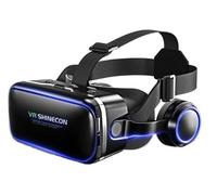 VRLEKAM 3D VR Glasses for Mobile Phone & PC, Anti-Blue Light, Fit iPhone & Android 4.5-6.8 Inch, Windows & Android Compatible