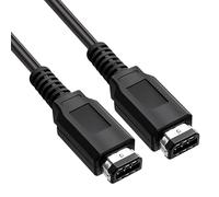 VRLLINKING GBC Link Cable, 2 Player Game Link Cable For Nintendo Gameboy Color/Pocket/Light, 3.9FT Black Accessories