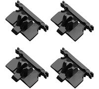 VRMETA 4 pcs DIY Hair Clippers Accessories Cam Follower Replacement Swing Head Guide Block Plastic Tongue fit Wahl Magic Clip 8148/8504/8591/1919 Repair Part (4 Black)