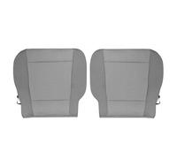 Vroelos Driver & Passenger Bottom Cloth Gray Seat Cover, Medium Earth Gray Driver & Passenger Side Seat Cover Compatible with 2015-2020 Ford F150 XLT