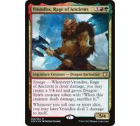 Vrondiss, Rage of Ancients (Etched Foil Display Commander) | Adventures in the Forgotten Realms Commander