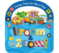 Vroom & Zoom (Things That Go Interactive Flip-a-Flap Board Book for babies and toddlers)