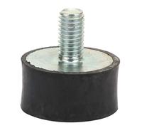 Vroomoto 4pcs M8 Rubber Mounts Anti Vibration Silentblock Car Boat Bobbins Damping Elements for Air Compressors Gasoline Engines Water Pumps (VD30*15 M8*15)