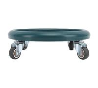 Vroomoto Abdominal Wheel Board Ab Roller Board Abdominal Exercise 4 Rollers 360 Degree Quiet Slide Silent Bearings Knee Pad with Widened Face for Home Workout (Dark Green)