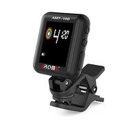 Vroomoto AMT-100 2 in 1 Rechargeable Rotatable on Tuner Metronome Color Screen USB Cable Chromatic Guitar Bass Ukulele Violin