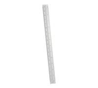 Vroomoto Architectural Scale Ruler 30cm Aluminum Concave Design (Silver)