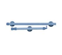Vroomoto Bubble Air Stone Air Stone Bar Bubble Wall Diffuser 14 Inch Aquarium Pump Accessory Fine Non Clogging Bubbles 2 Section Jointed Bar with Rubber Sucker for Fish Tank (14 inch)