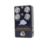 Vroomoto Classic Clean Overdrive,Electric Guitar Effects Pedal For Guitar, Cloud Drive Dual Band Adjust Three Wave Cut Modes Pure True Bypass, Shape Your Sound Precisely, Boost And