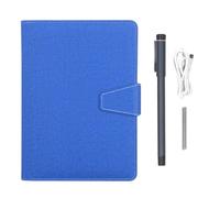 Vroomoto Digital Notebook Smart Pen Real Time Sync Notebook Live Sync Writing Digitizing OCR Recognition 5.0 Offline Storage with Smart Pen for (Linen Pattern Blue)