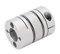 Vroomoto Double Diaphragm Coupling Shaft Coupler Accommodate Angular Deviations for Connecting Motors