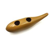 Vroomoto FISH SHAPED LATIN PERCUSSION INSTRUMENT PROFESSIONAL GUIROS FOR BAND ACCOMPANIMENT COFFEE