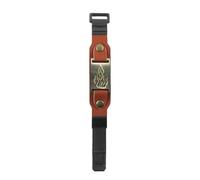 Vroomoto Guitar String Mute Strap Silent Damping Anti-howling Noise Reduction for Electric Acoustic Classical Guitar Bass (Brown)