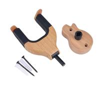 Vroomoto Guitar Wall Mount Holder Auto Lock System Acoustic Guitar Holder Home Shop Solid Wood Wall Mount Base Artwork Decoration