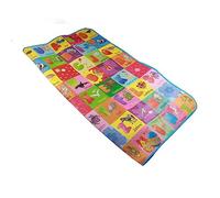 Vroomoto Large Reversible Baby Crawling Mat Foldable Washable Farm Pattern Infant Play Mat