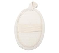 Vroomoto Loofah Exfoliating Pad Gentle Sensitive Skin (Beige)